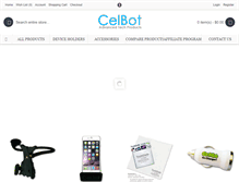 Tablet Screenshot of celbot.com